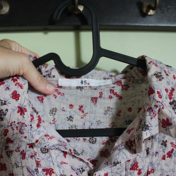 35 RPM floral boho blouse - Picture 6 of 7